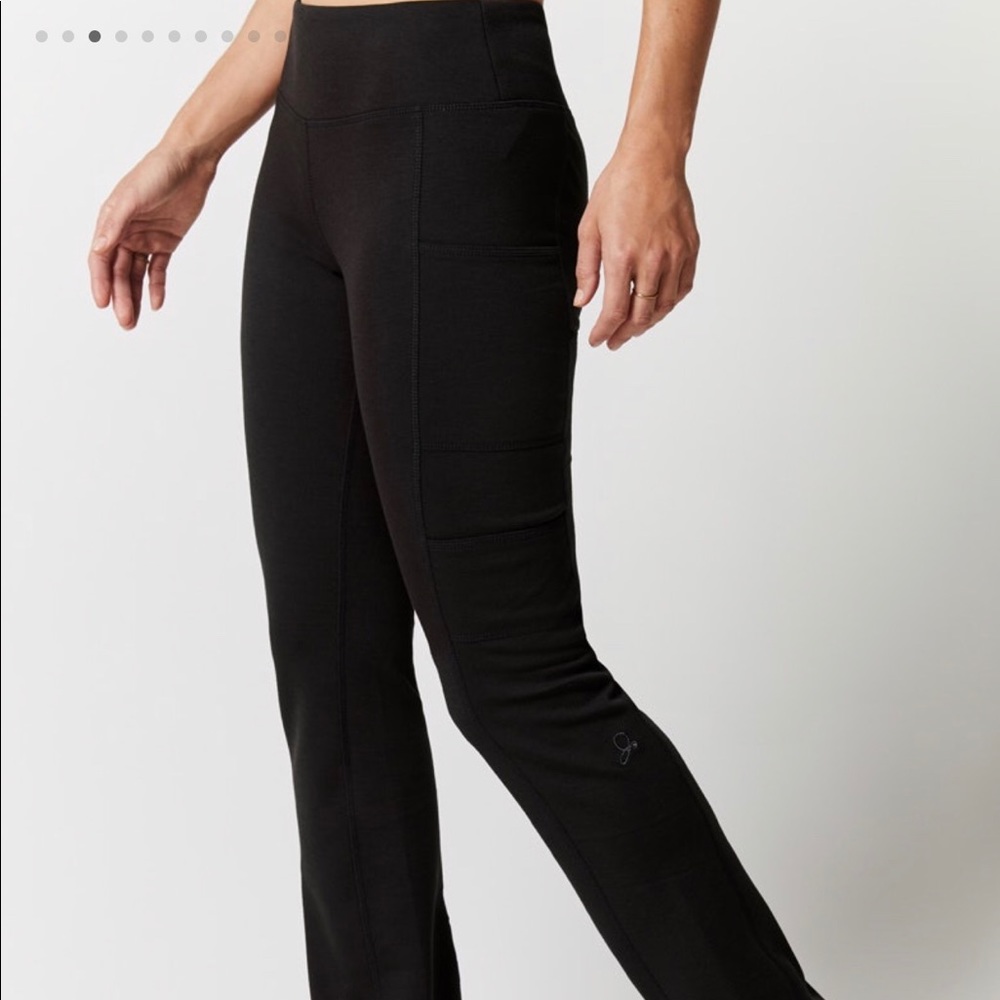 Black Jaanuu Yoga Pant Scrub Bottoms